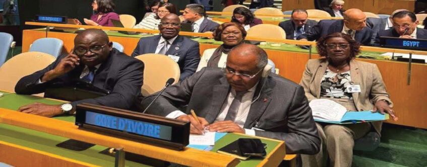 80E AGNU A NEW YORK : LA COTE D’IVOIRE AFFIRME SON LEADERSHIP CLIMATIQUE