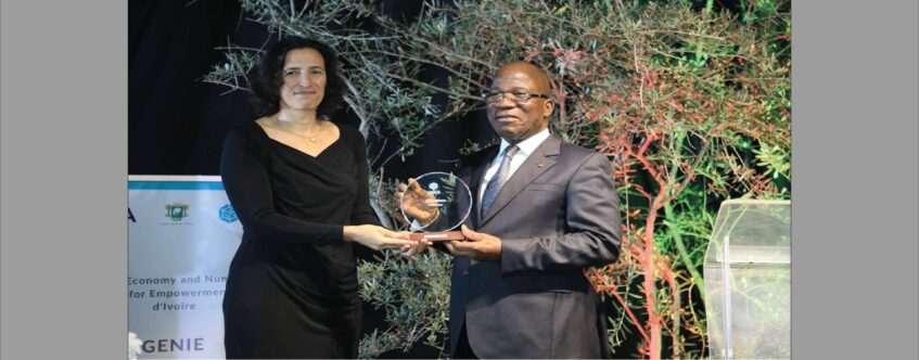 GALA DE LA CROISSANCE VERTE : LE MINISTRE ASSAHORE HONORE POUR SON ENGAGEMENT ECOLOGIQUE