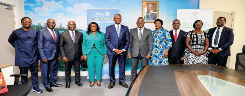 PRESERVATION DE L’ENVIRONNEMENT : LE MINISTERE DE L’ENVIRONNEMENT ET LE ROTARY INTERNATIONAL DISTRICT 9101 UNISSENT LEURS FORCES FACE AUX DEFIS ENVIRONNEMENTAUX